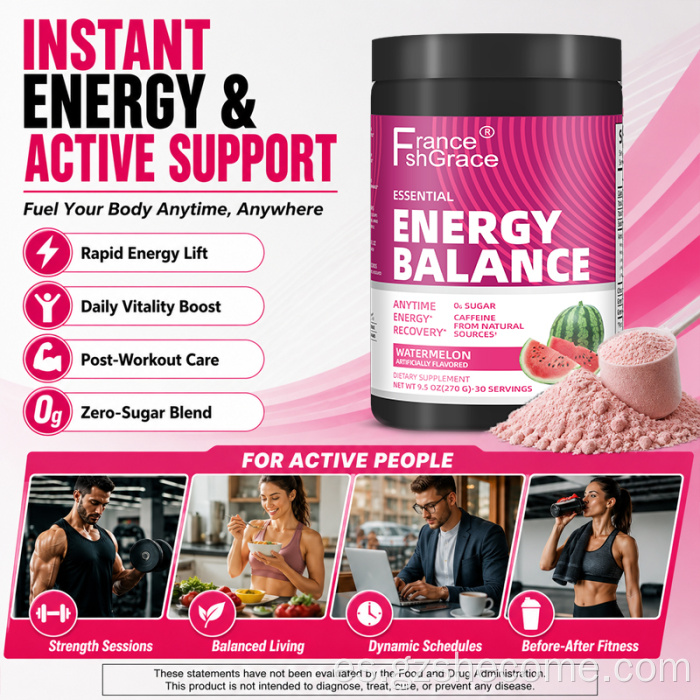 Shecome Energy Balance Powder Recuperación Energética Sandía